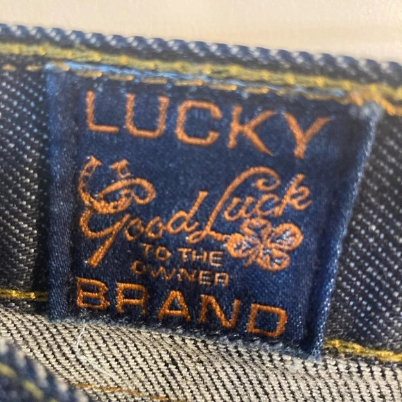 LUCKY BRAND Sz 12 Sweet & Low Denim Boot Cut  Mid-Wash Jeans - Picture 4 of 9